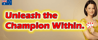 100% Welcome Match Bonus promotion banner